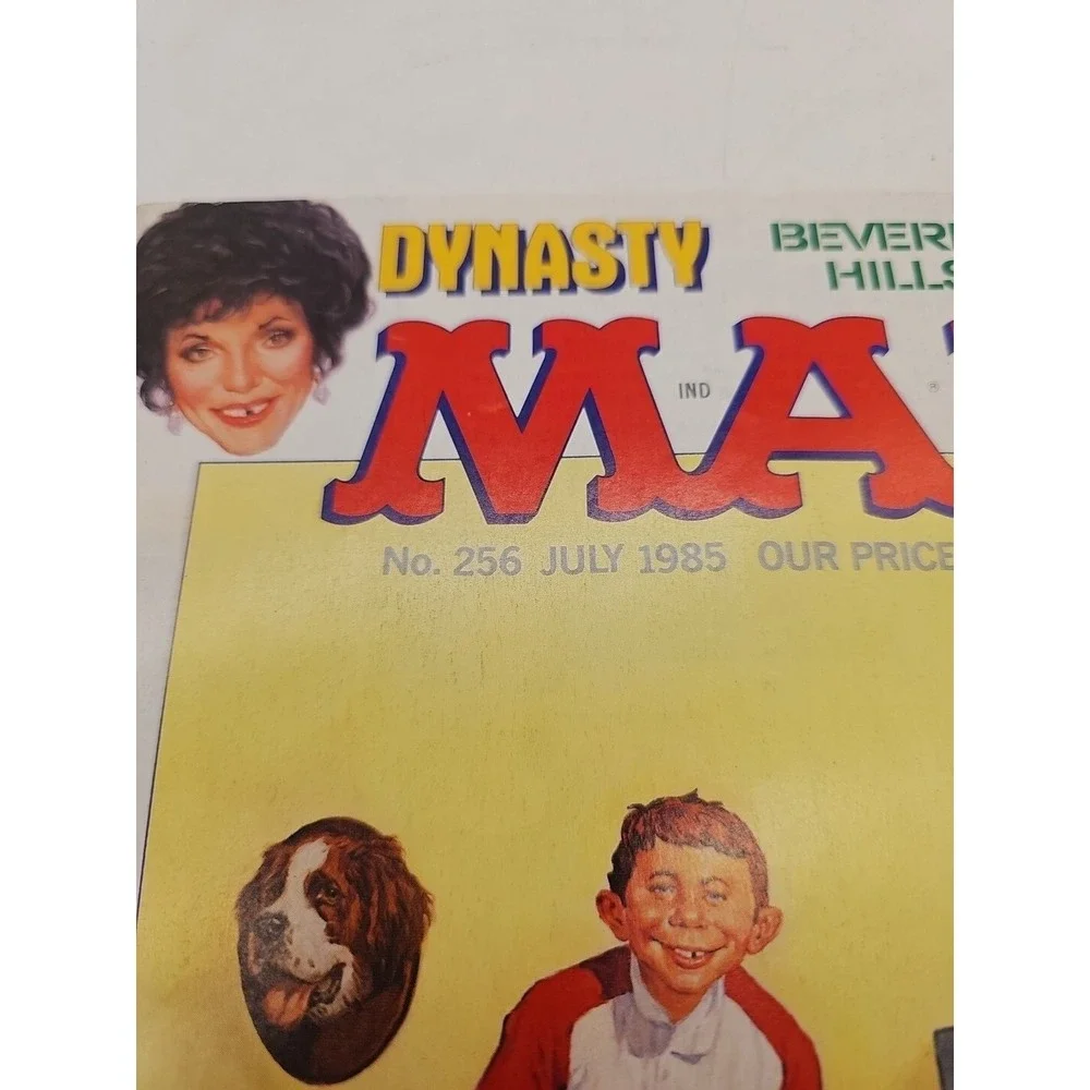 Vintage MAD Magazine No. 256 July‎ 1985 Featuring Beverly Hills Cop and Dynasty
